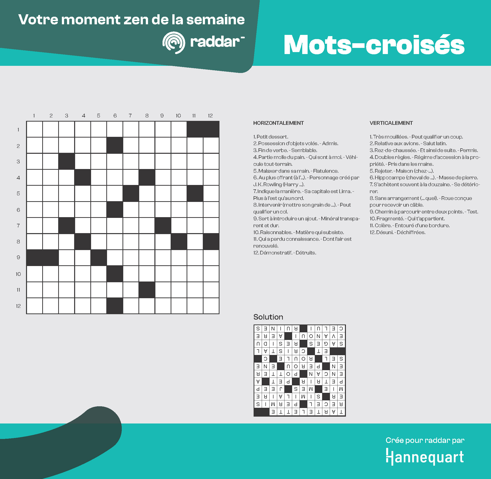 Jouer mots Grille de mots croisés vierge