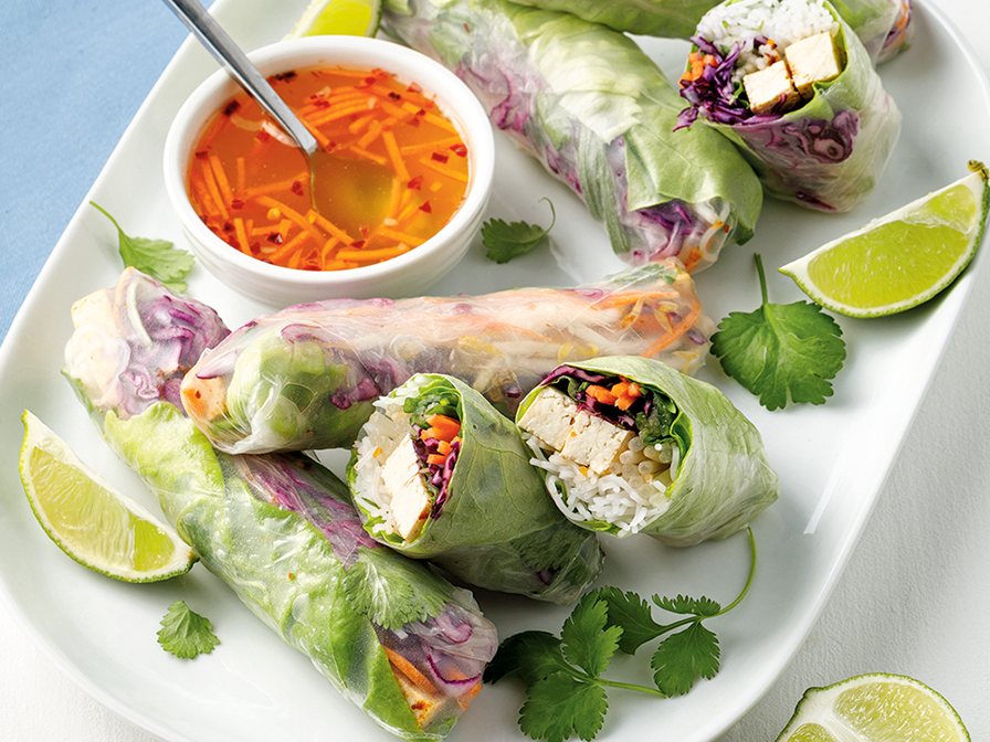 Rouleaux de printemps au tofu